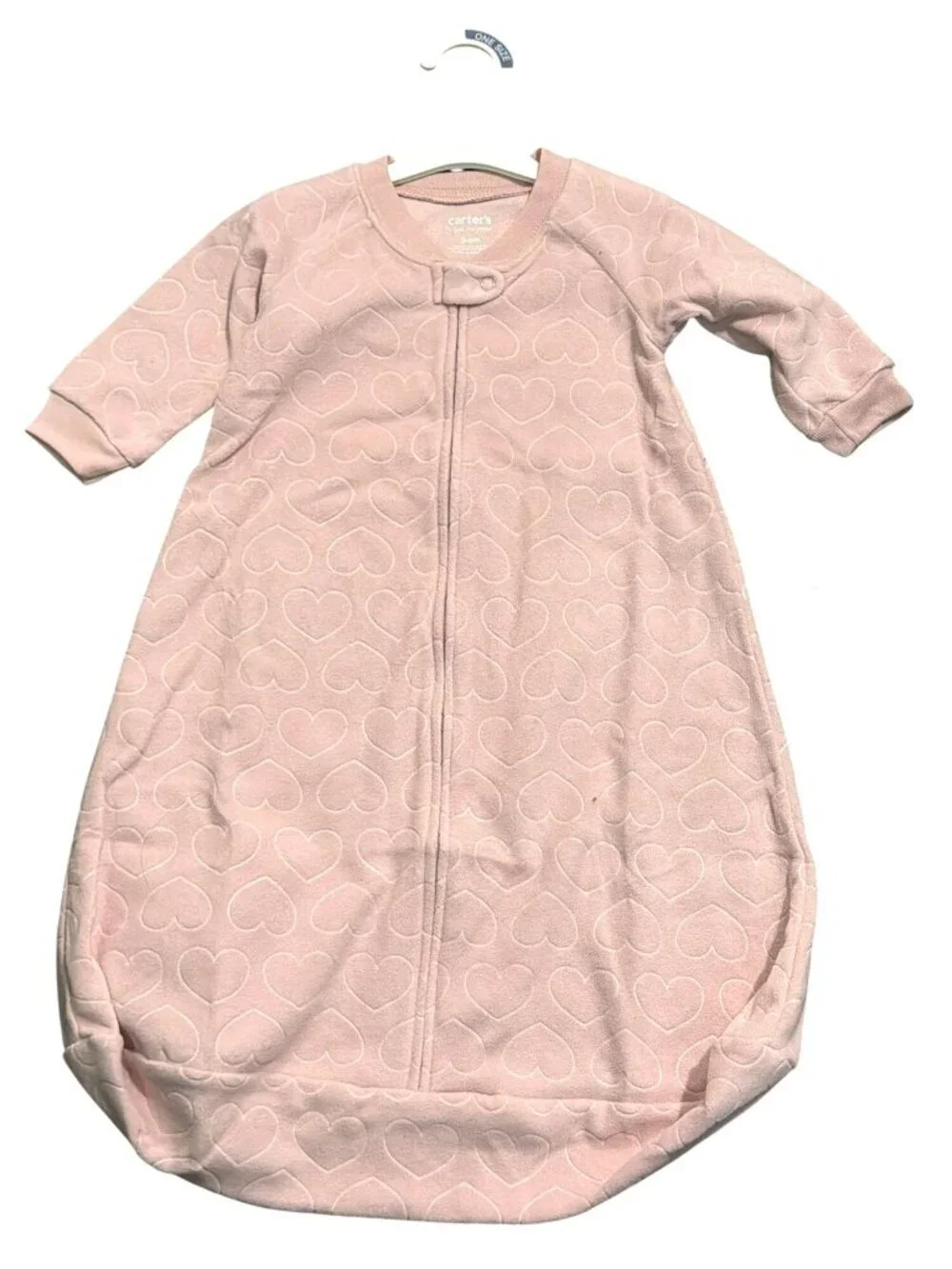 Carters Baby Sleep Bag  Sack 3-6M With Heart Pattern